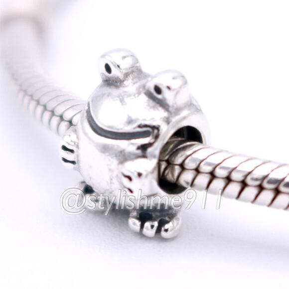 Authentic PANDORA Froggie Charm - 790247 - Picture 1 of 12